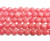 12mm Salmon Pink Jade Faceted Round Beads