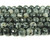 Dark labradorite faceted round beads