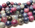 10mm Ruby Sapphire Faceted Round Beads