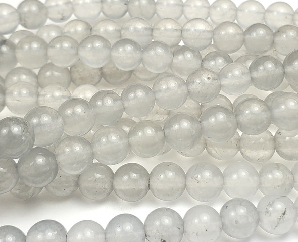 6mm Smoke Jade Smooth Round Beads 6mm Smoke Jade Smooth Round Beads