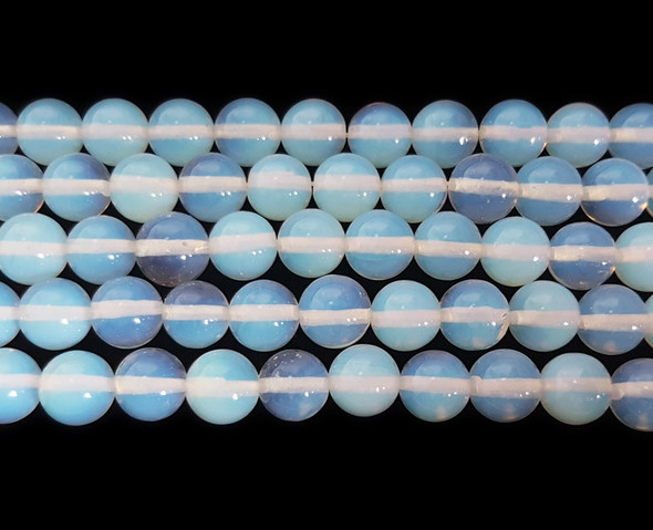 10mm 14.5 Inches Opalite Round Beads