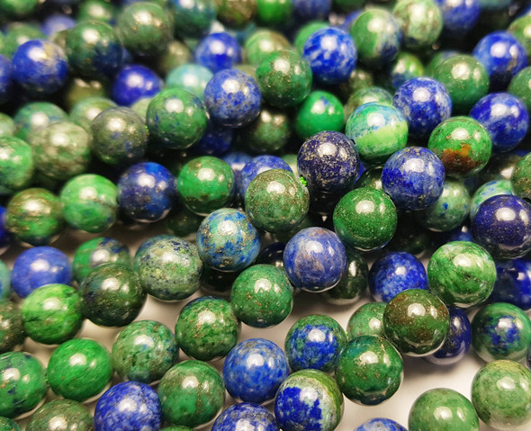 4mm Azurite Round Beads