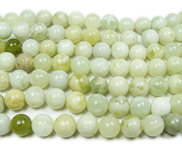 8mm 15.5 Inches New Jade Round Beads