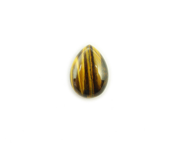10x18mm Pack Of 5 Tiger Eye High Quality Small Teardrop Cabochon