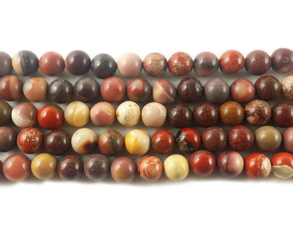 12mm Mookaite Jasper Round Beads