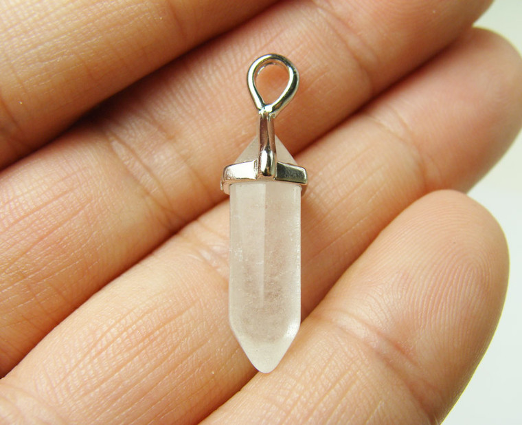 10x22mm Pack Of 3 Crystal Small Tapered Pendant