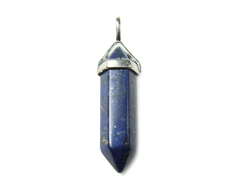 12x31mm Pack Of 3 Lapis Tapered Pendant