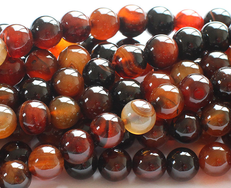 4mm Dream Agate Round Beads