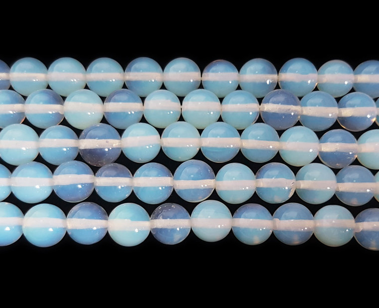6mm 14.5 Inches Opalite Round Beads