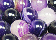 Purple Striped Agate