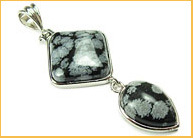 Snowflake Obsidian Snowflake Obsidian