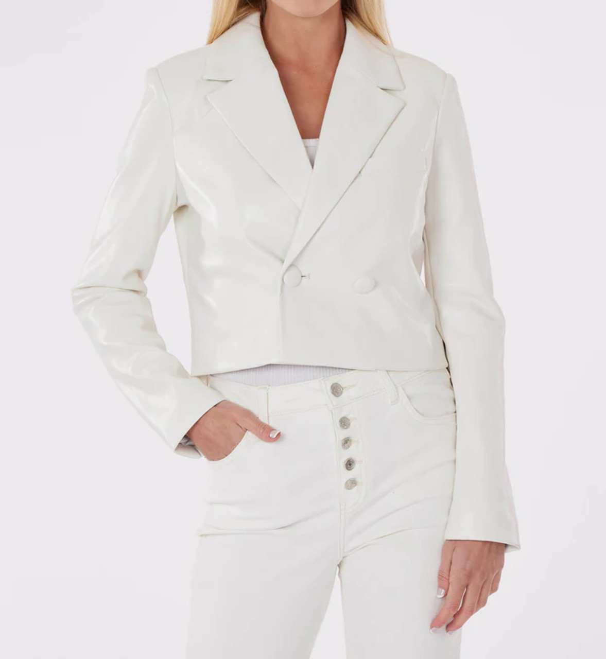 Buy Banana Republic Cara Cropped Tuxedo Jacket from the Gap online shop