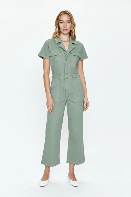 Makenna Jumpsuit in Calvary Olive