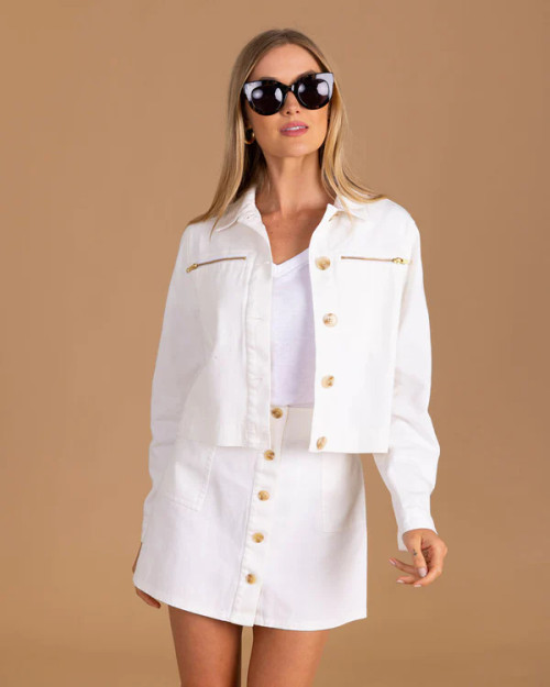 West Jacket in White