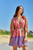 Anais Mini Dress in Multi-color