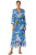 Amata Dress in Blue Poppy