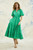 Natalie Dress in Solid Green