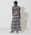 Becca Ankle Dress in Casablanca Print