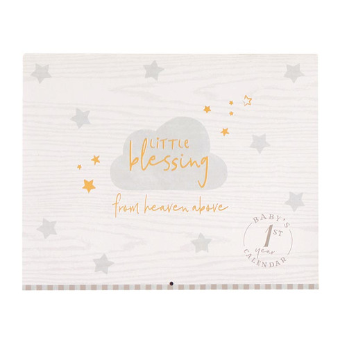 LITTLE BLESSINGS Baby's First Year Keepsake Calendar