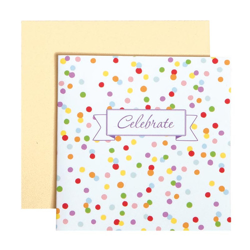 Confetti Enclosure Card