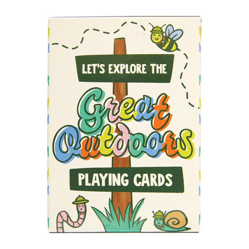 LET'S EXPLORE THE GREAT OUTDOORS Playing Cards