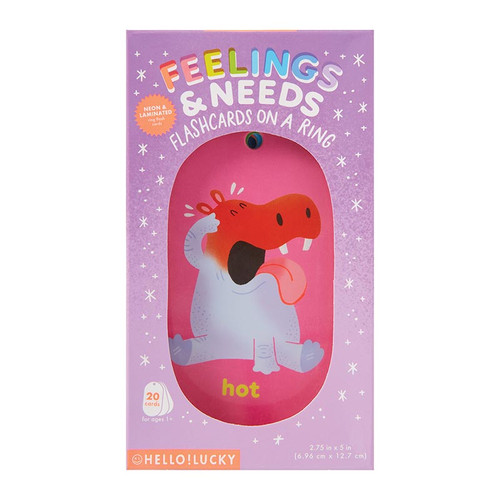 HELLO!LUCKY Feelings & Needs Flash Cards