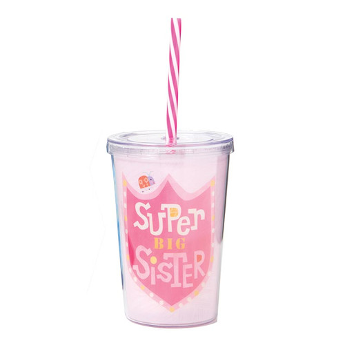 Big Sister Insulated Tumbler With Straw