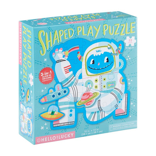 HELLO!LUCKY Yeti Shaped Puzzle