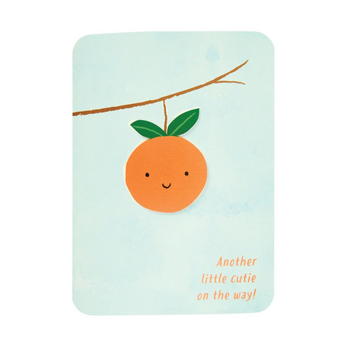 LITTLE CUTIE Baby Greeting Card