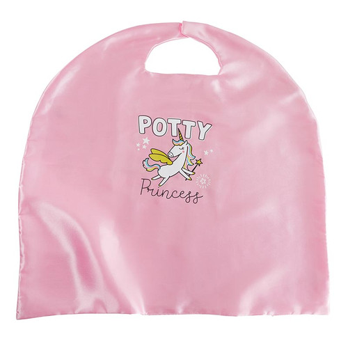 POTTY PRINCESS Cape & DIY Cuffs with Crown