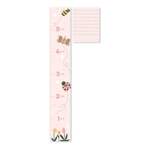 OUR LITTLE SNUGGLE BUG Growth Chart with Stickers