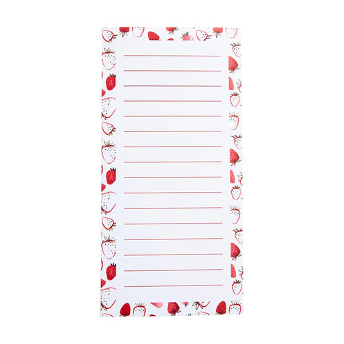 STRAWBERRY FIELDS Magnetic List Pad