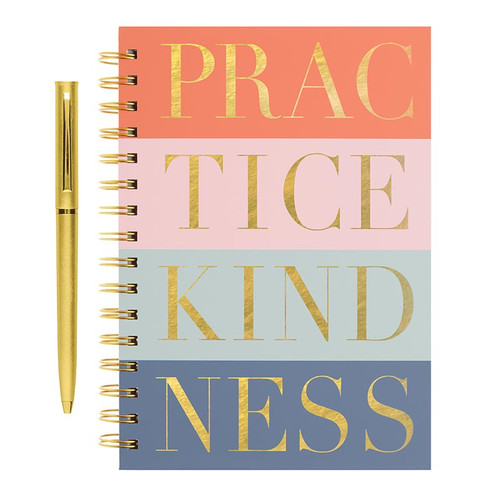 Practice Kindness Twin Wire Journal with Pen