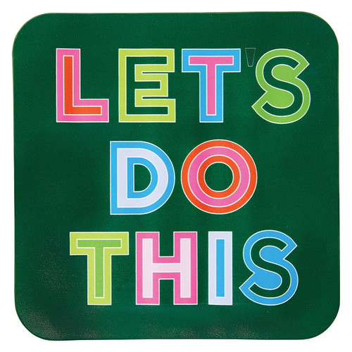 BRIGHT & BOLD Let's Do This Mouse Pad