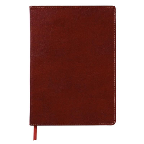 Jumbo Bonded Leather Bound Journal - Brown