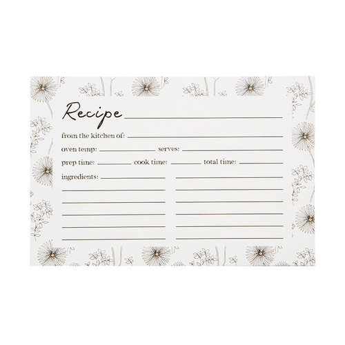 NIGHT & DAY BLUSH Recipe Cards