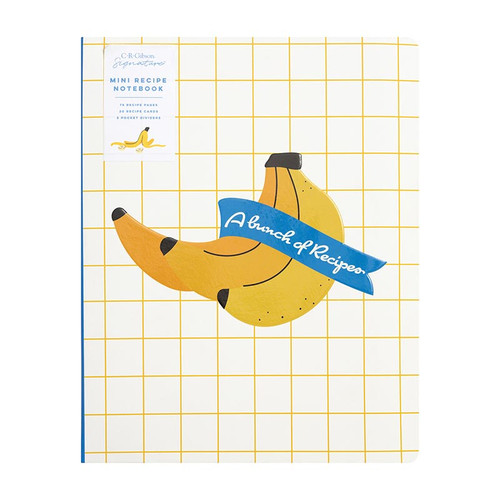 BUNCH OF BANANAS Mini Recipe Notebook