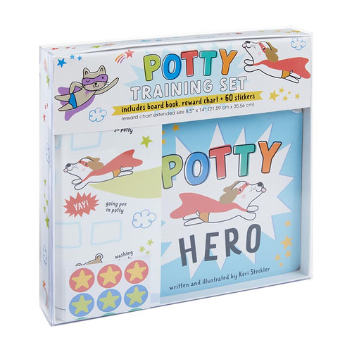 POTTY HERO Board Book Set