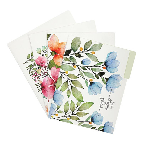 Joy in Bloom Assorted File Folders
