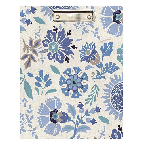 Forget Me Not Clip Board Note Folio