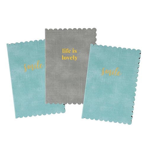 Scalloped Journals - Assorted Case