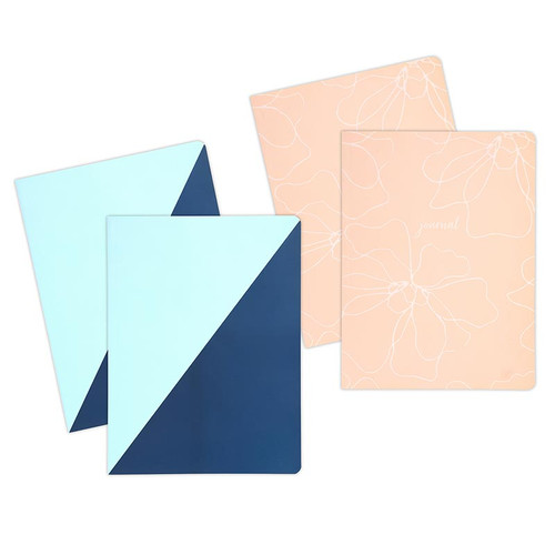 Blue / Pink Flexi Journals - Assorted Case