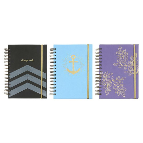 Twin Wire Journals - Assorted Case - 4/pk