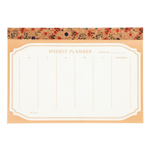 Woodland Florals Weekly Planner