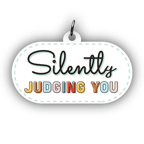SILENTLY JUDGING PET CLR CHARM PCSS-24827