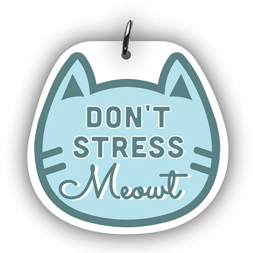 DONT STRESS MEOWT PETCLR CHRM PCSS-24826