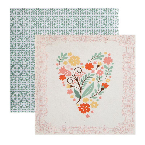 GIFT ENCLOSURE CARD FLRL HEART CE4-14181KHL