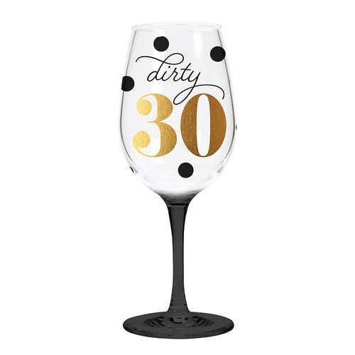 DIRTY 30 ACRYLIC WINE  SINGLES QWGO-20898