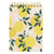 Lemons / Sage Green Top Twin Wire Journal - Assorted Case