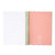 Rainbow Stripe Twin Wire Journal